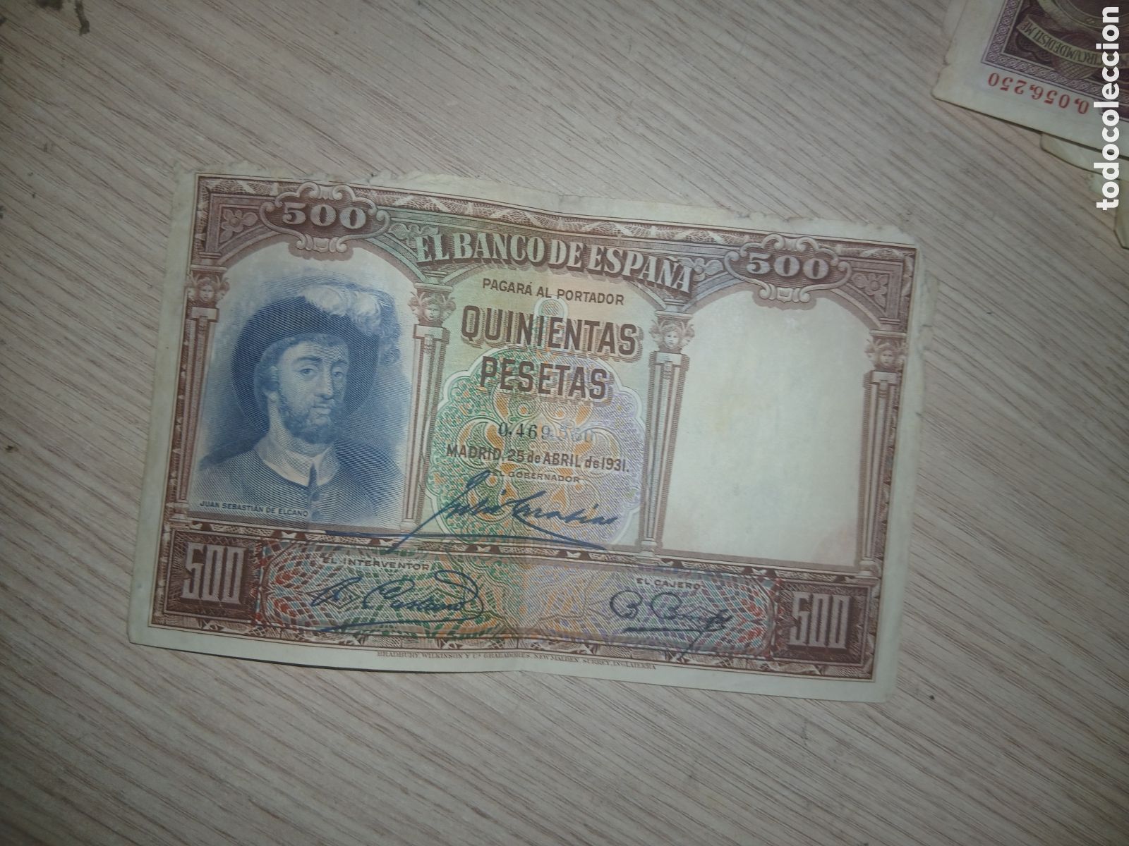 Billetes espa&ntilde;oles: 500 PESETAS 1931,,VER FOTOS