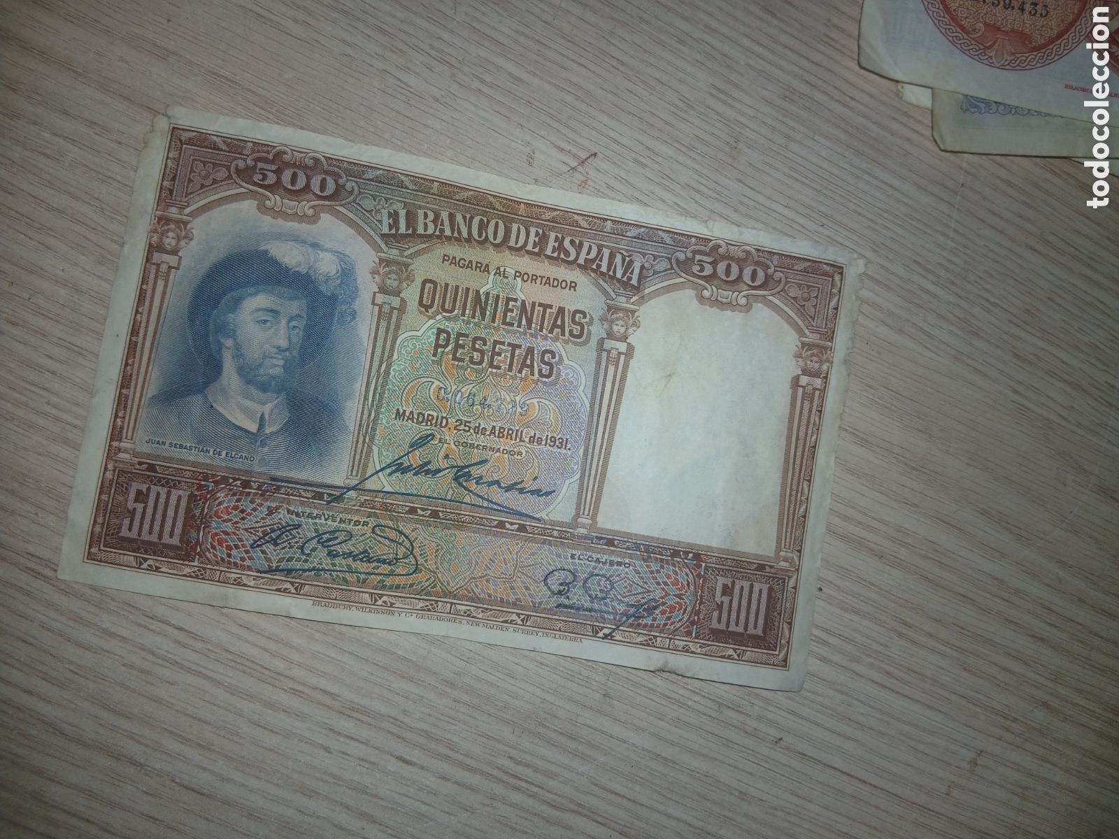 Billetes espa&ntilde;oles: 500 PESETAS 1931,,VER FOTOS