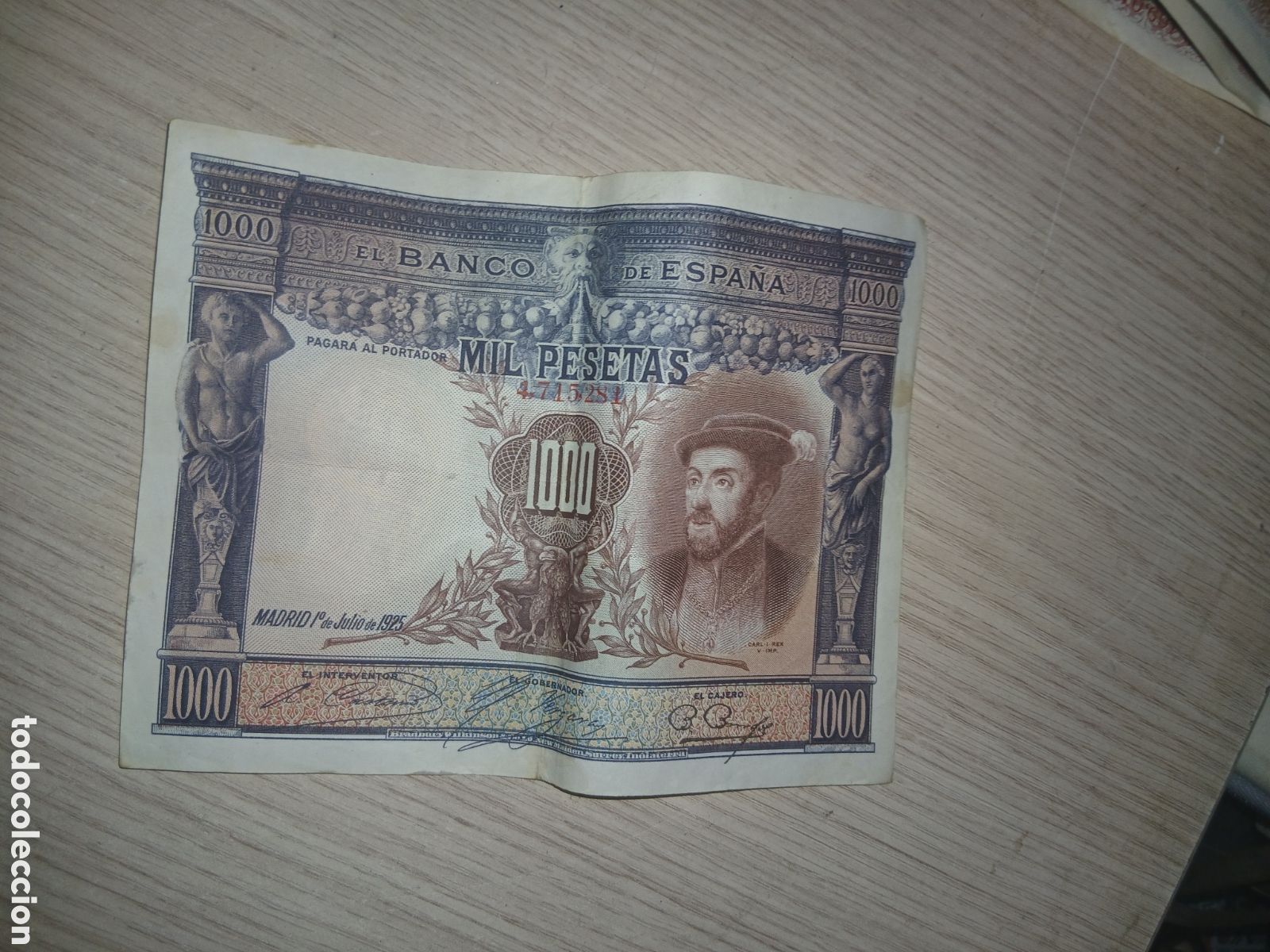 Billetes espa&ntilde;oles: 1000 PESETAS 1928,,VER FOTOS