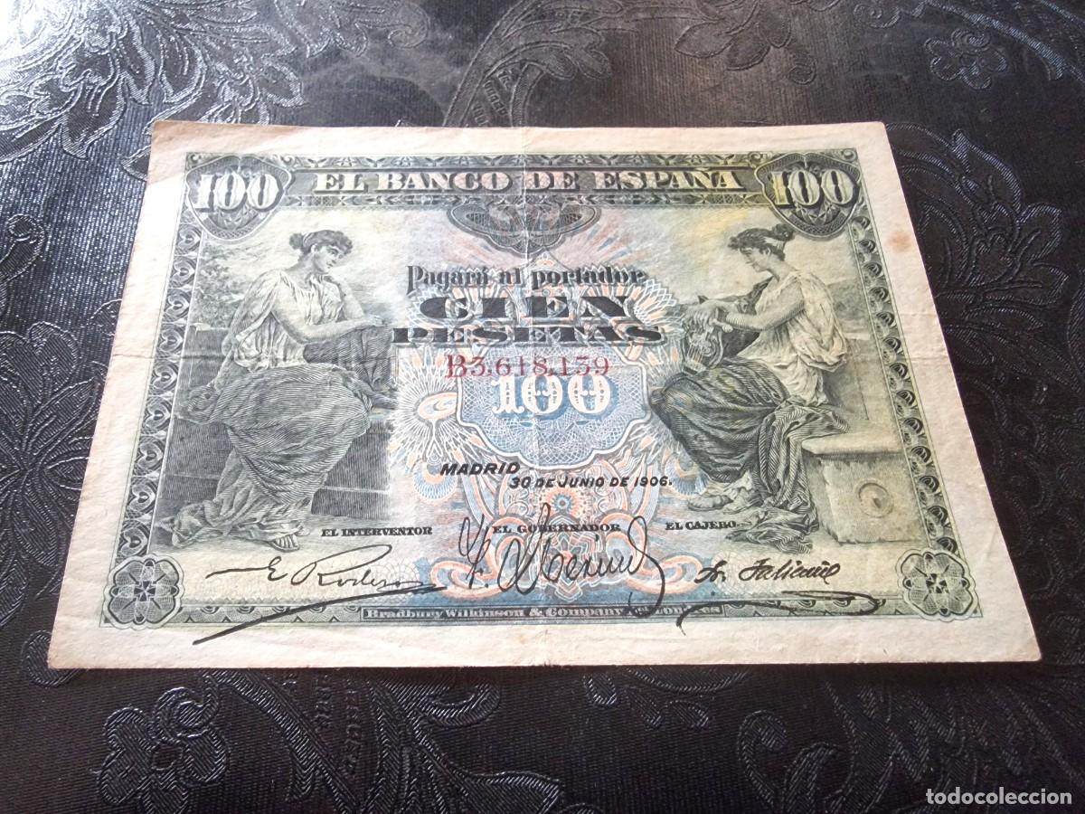 Billetes espa&ntilde;oles: CL&Aacute;SICO ALEGOR&Iacute;AS MUY BUEN EJEMPLAR |SOLO ACEPTO PAYPAL| BILLETE 50 PESETAS 1906 LEER DESCRIPCION