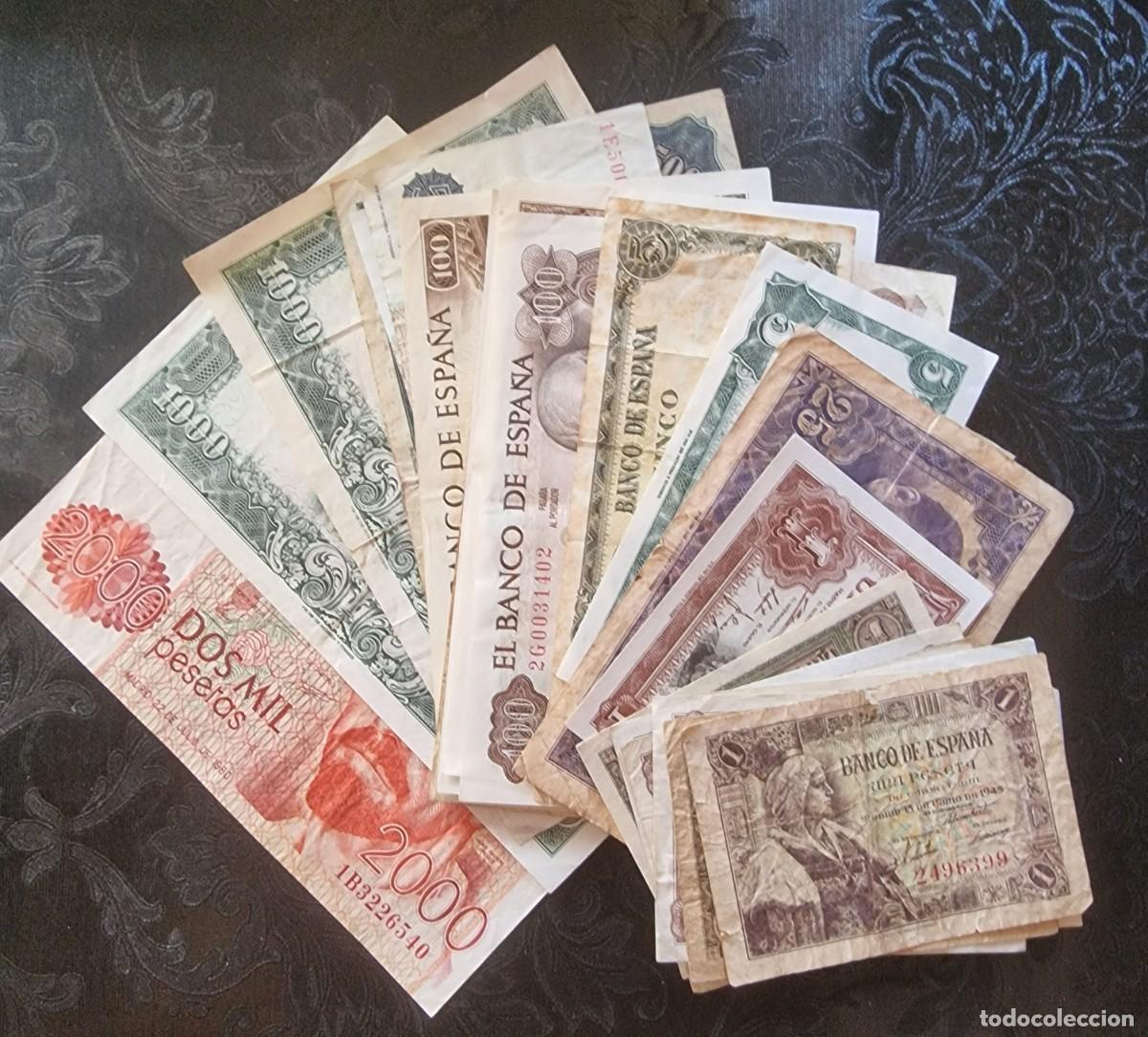 Billetes espa&ntilde;oles: Lote 30 Billetes Estado Espa&ntilde;ol |SOLO ACEPTO PAYPAL| BILLETE 1 a 2000 PESETAS 1938 A 1979 LEER