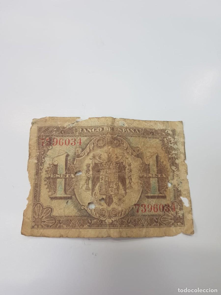 Billetes espa&ntilde;oles: ESPA&Ntilde;A-1 PESETA-01 DE JUNIO DE 1940 - Foto 2