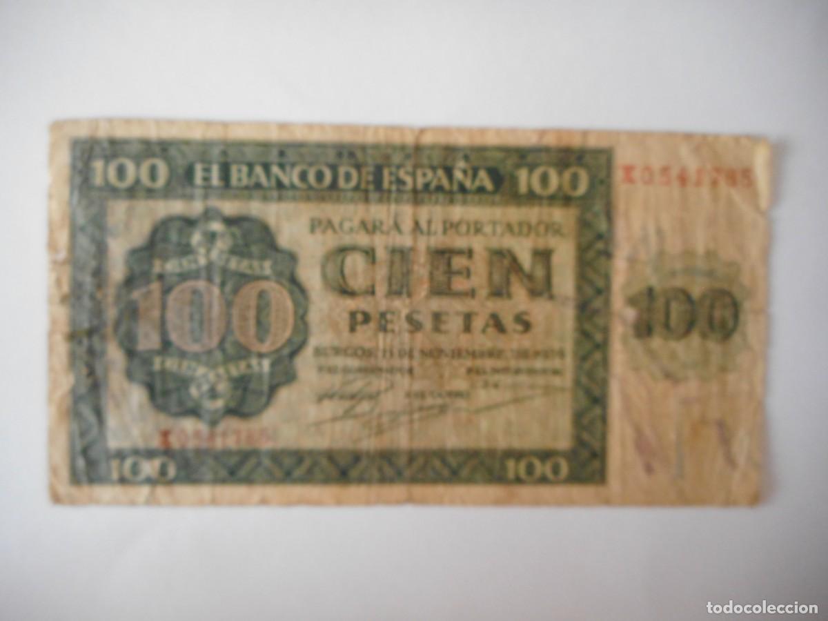Billetes espa&ntilde;oles: 100 PESETAS NOVIEMBRE 1936 / BC