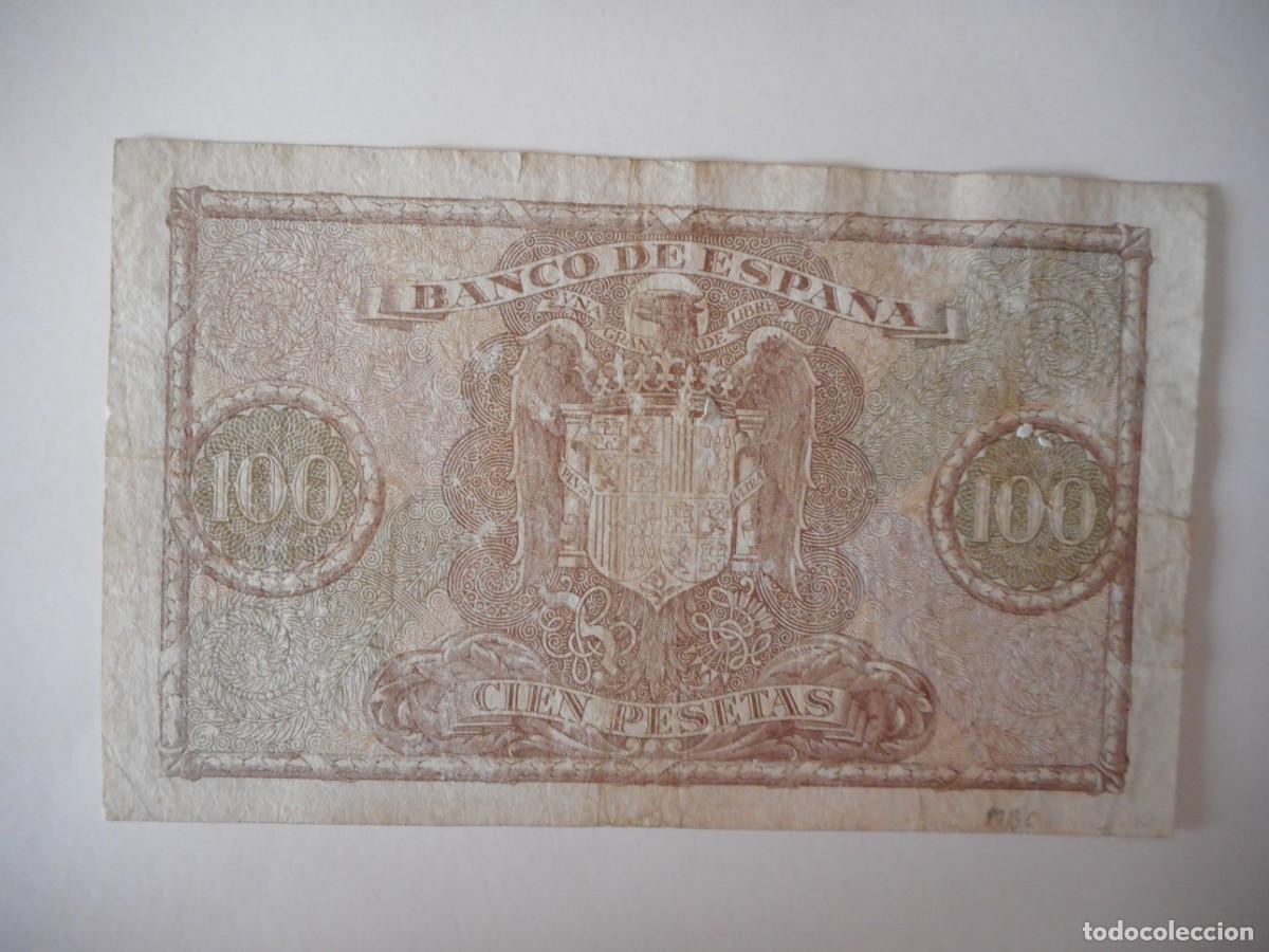 Billetes espa&ntilde;oles: 100 PESETAS ENERO 1940 / BC+ - Foto 2