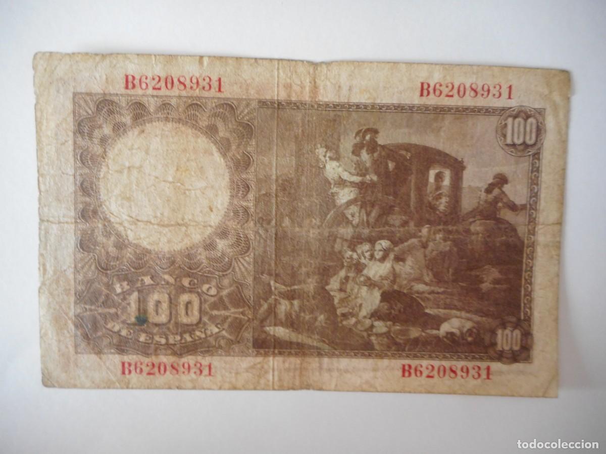 Billetes espa&ntilde;oles: 100 PESETAS MAYO 1948 / BC - Foto 2