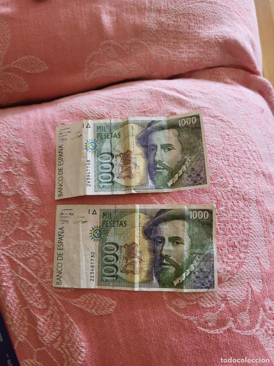 Billetes espa&ntilde;oles: Billetes y monedas antiguas - Foto 7