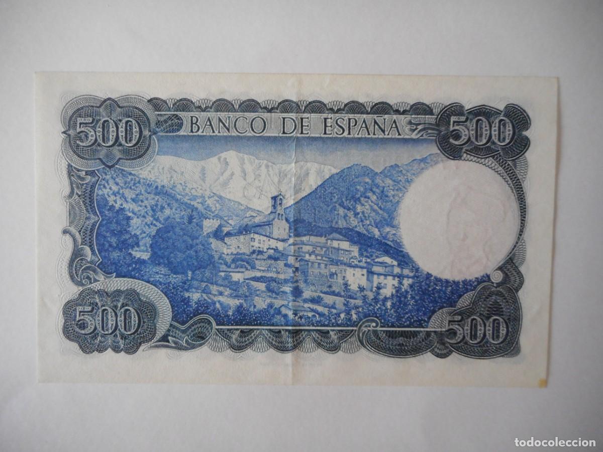 Billetes espa&ntilde;oles: 500 PESETAS JULIO 1971 / EBC++ - Foto 2