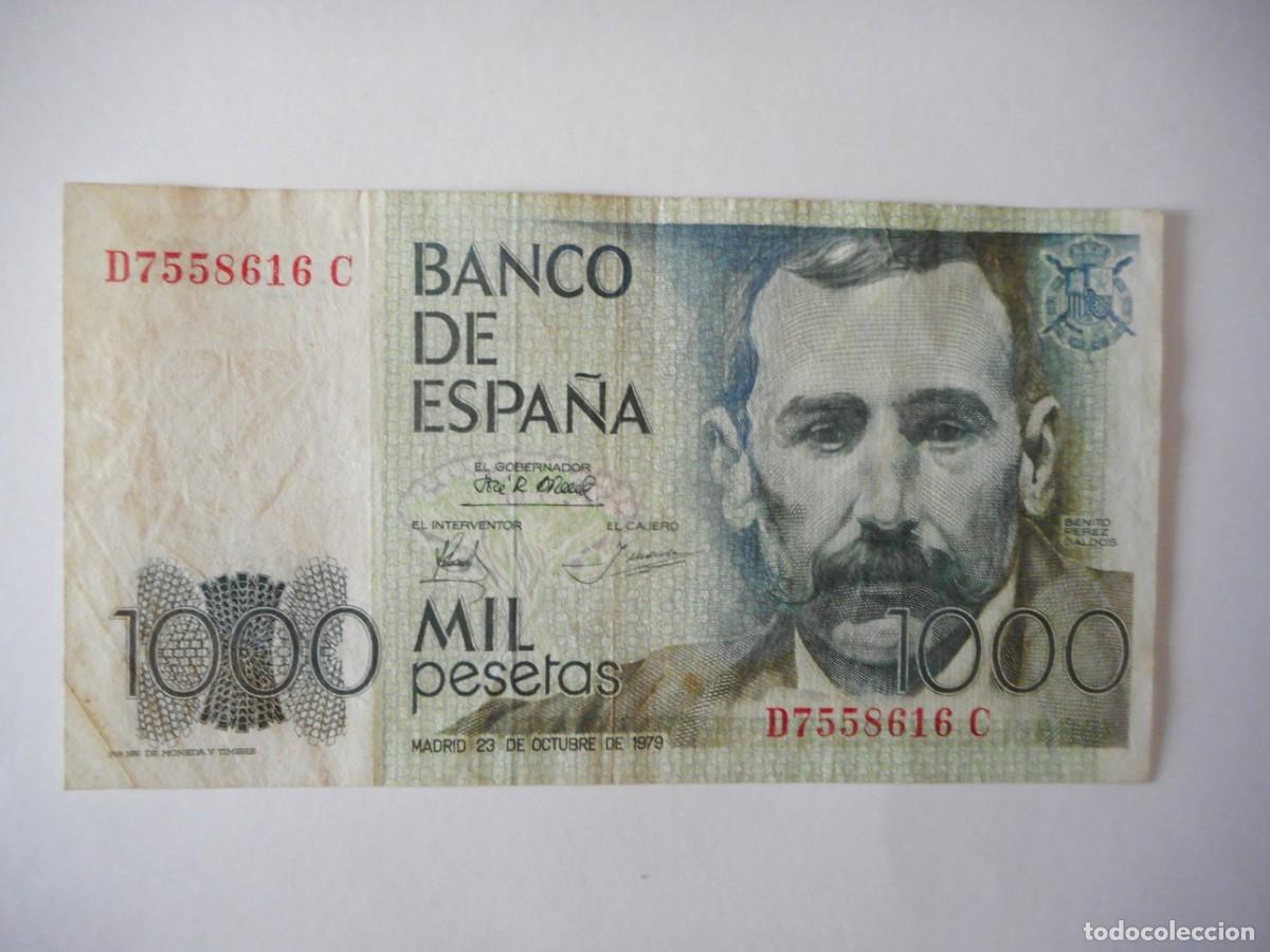 Billetes espa&ntilde;oles: 1000 PESETAS OCTUBRE 1970 / MBC+