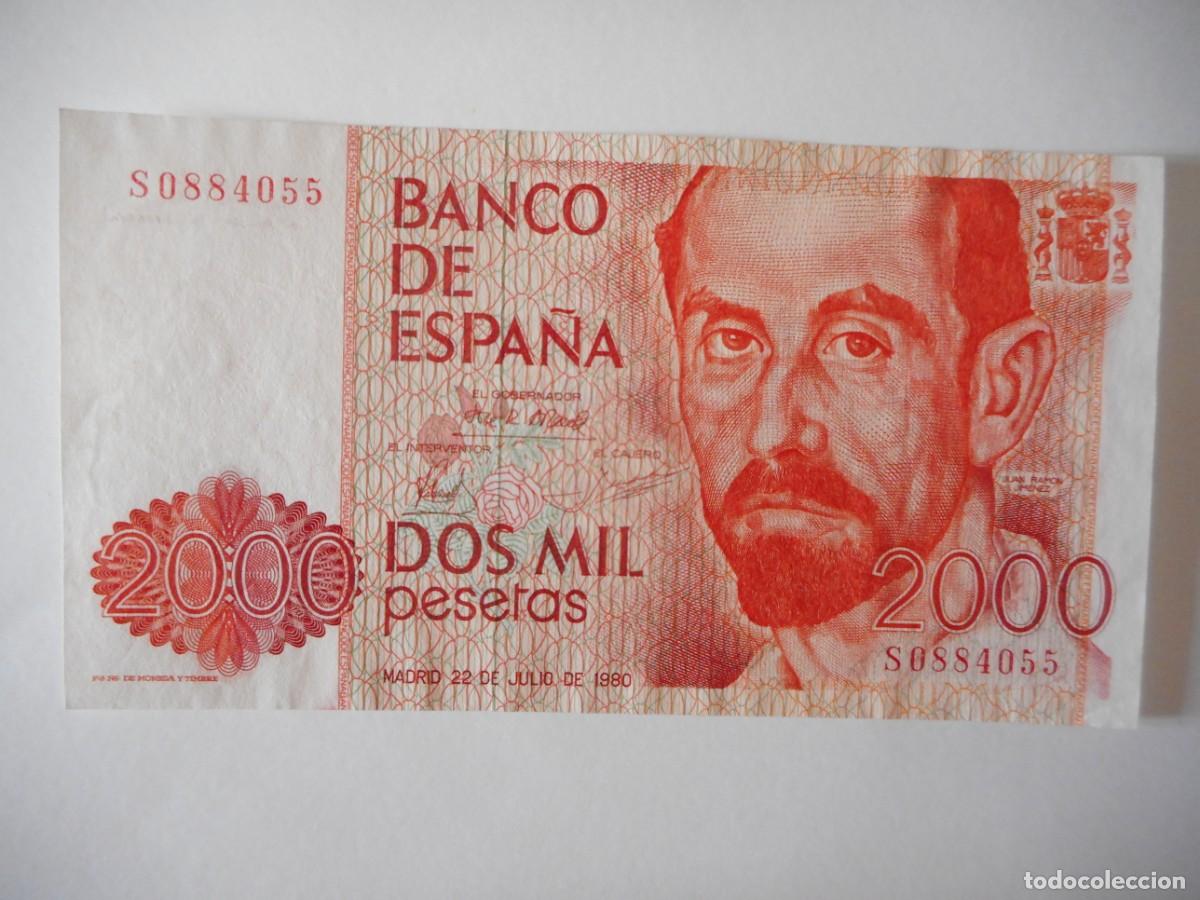 Billetes espa&ntilde;oles: 2000 PESETAS JULIO 1980 / SC