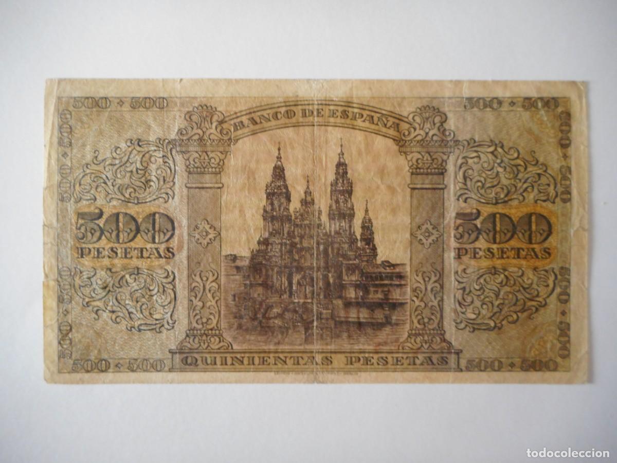 Billetes espa&ntilde;oles: 500 PESETAS MAYO 1938 / MBC - Foto 2