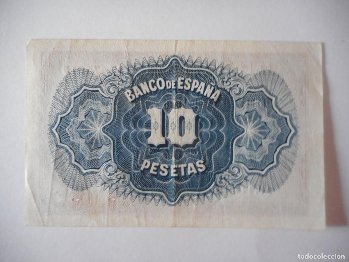 Billetes espa&ntilde;oles: 10 PESETAS 1935 / EBC - Foto 2
