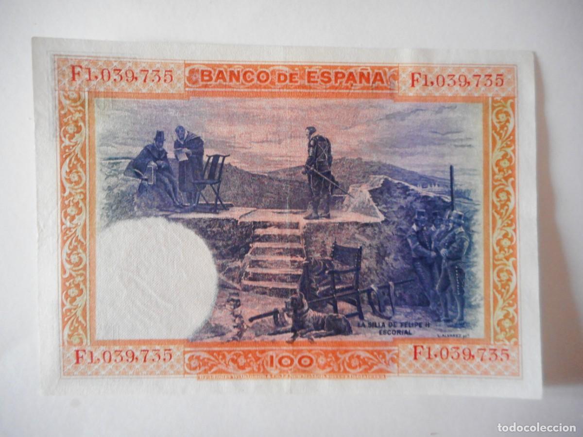 Billetes espa&ntilde;oles: 100 PESETAS JULIO 1925 / EBC+ - Foto 2