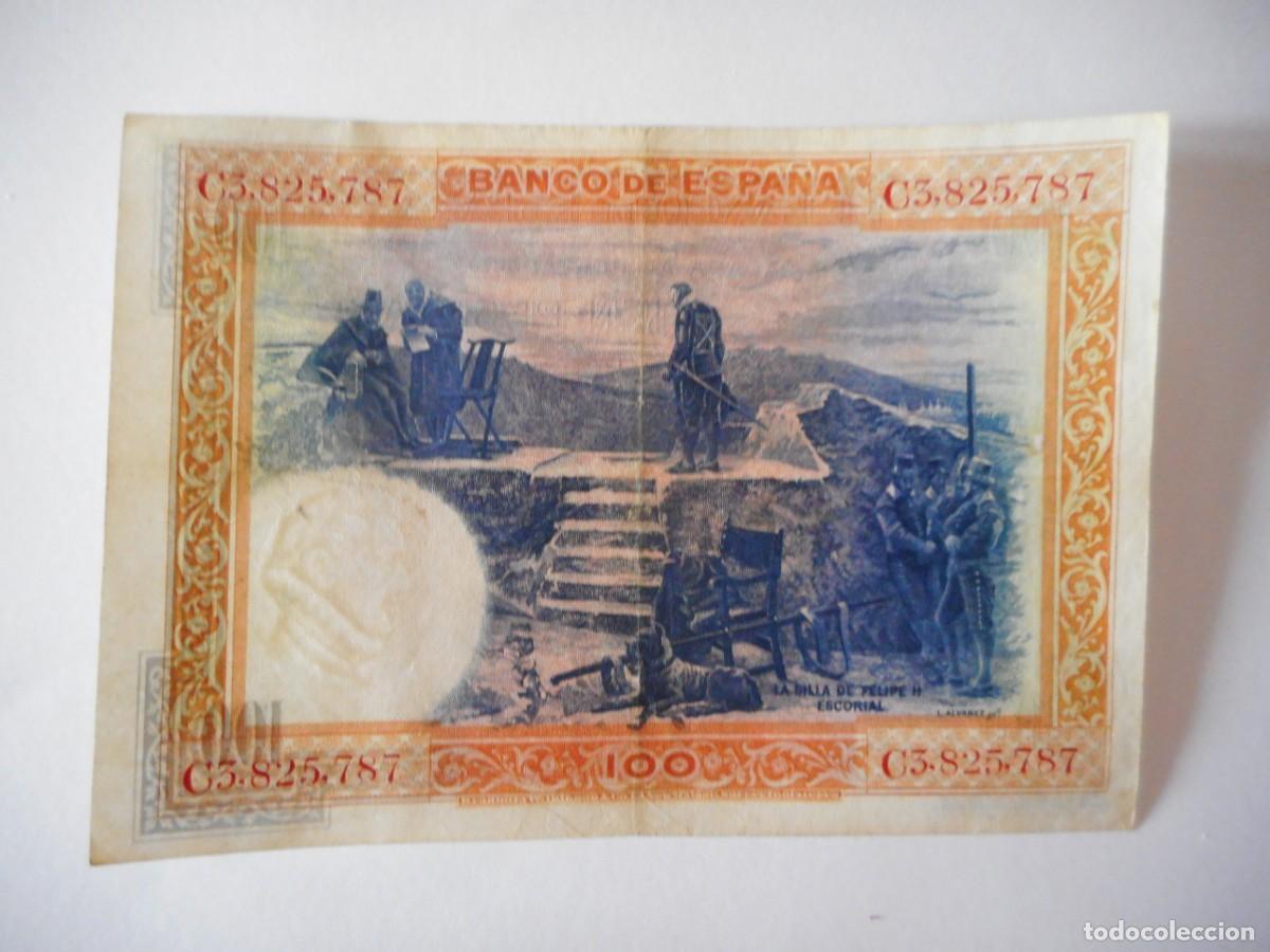 Billetes espa&ntilde;oles: 100 PESETAS JULIO 1925 / MBC+ - Foto 2