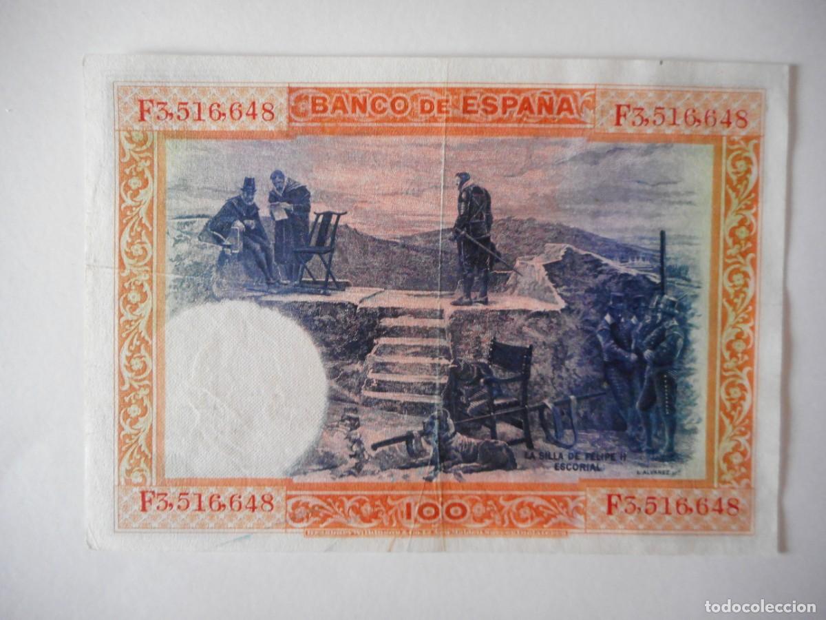 Billetes espa&ntilde;oles: 100 PESETAS JULIO 1925 / MBC+ - Foto 2