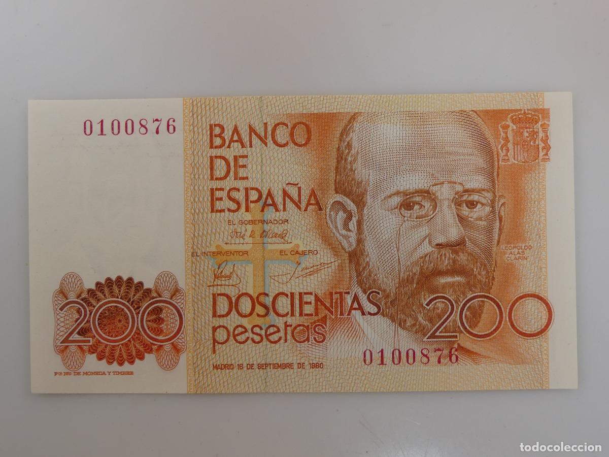 Billetes espa&ntilde;oles: BILLETE DE 200 PESETAS A&Ntilde;O 1980 -- REF: 5