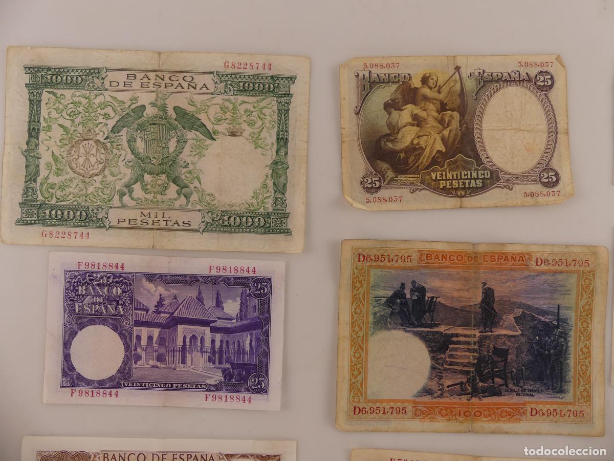 Billetes espa&ntilde;oles: COLECCION LOTE DE 16 BILLETES DE PESETAS -- REF: 9 - Foto 7