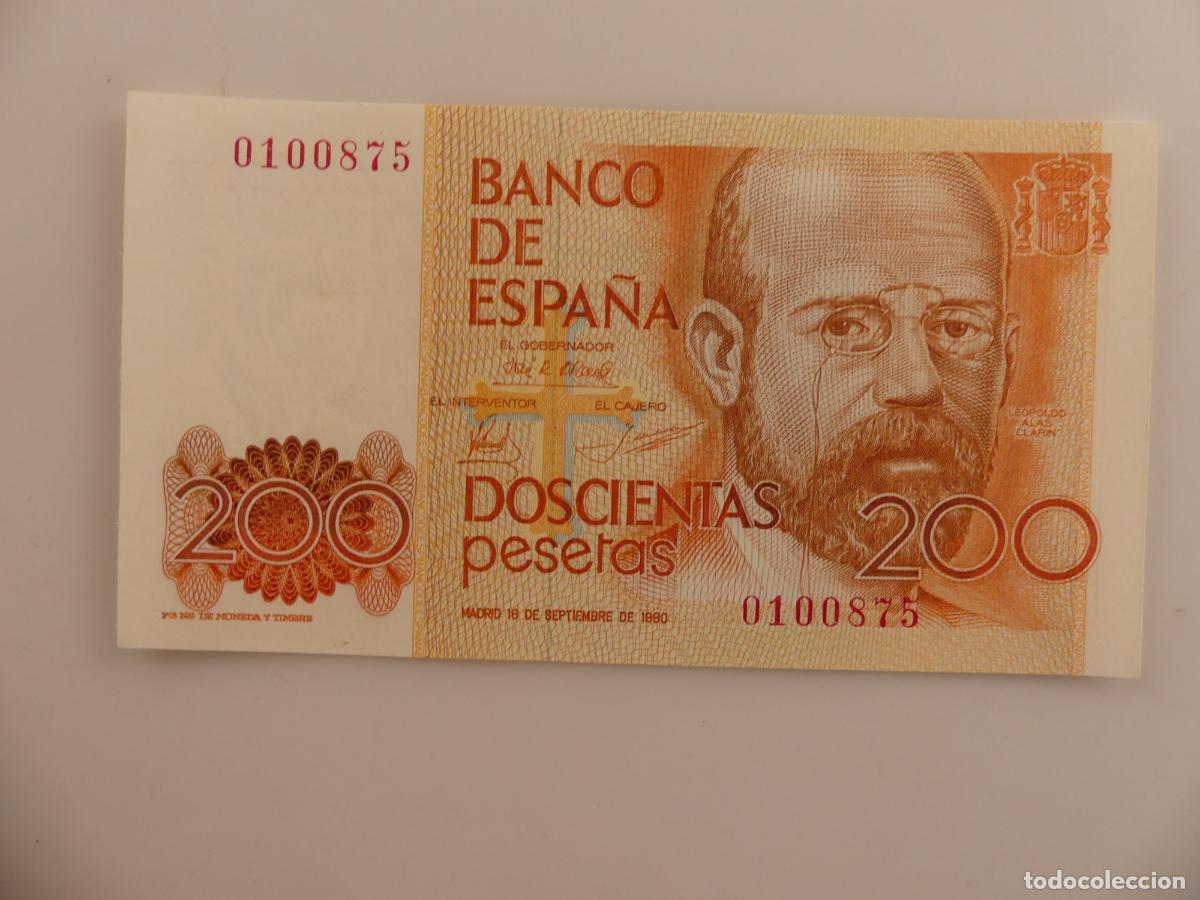 Billetes espa&ntilde;oles: 2 BILLETES DE 200 PESETAS CORELATIVOS -- REF: 12 - Foto 3