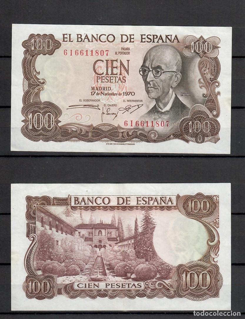 Spanische Banknoten: Billete de Espa&ntilde;a - 100 Pesetas - Emisi&oacute;n 17 de Noviembre 1970