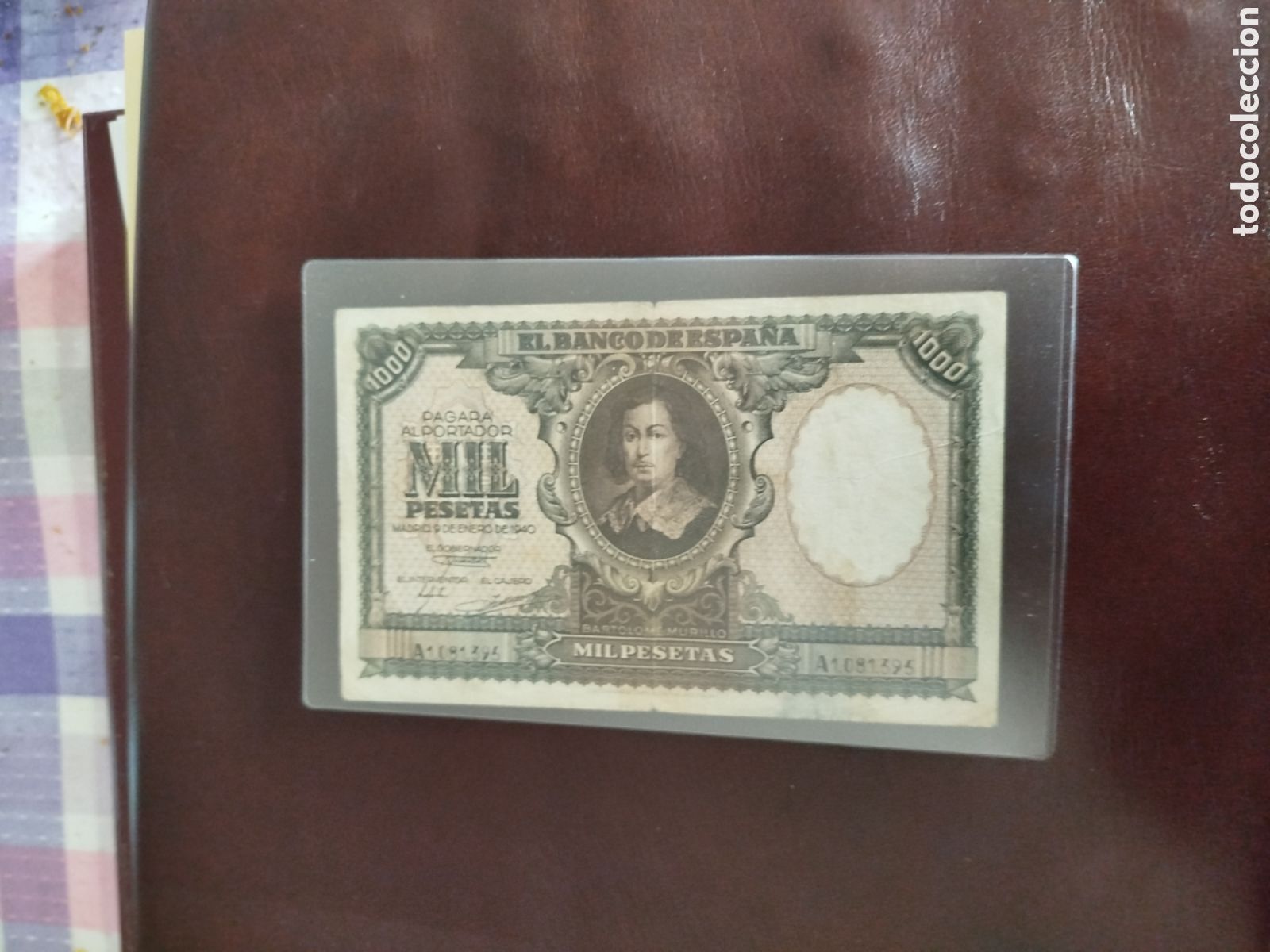 Billets espagnols: Billete 1000 Pesetas 1940 Murillo A1081395