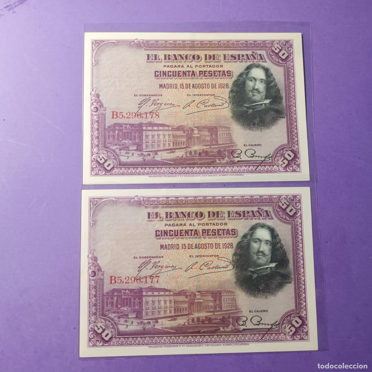 Billetes espa&ntilde;oles: Billetes de Alfonso XIII que circularon durante la II Republica Lote B - 82B