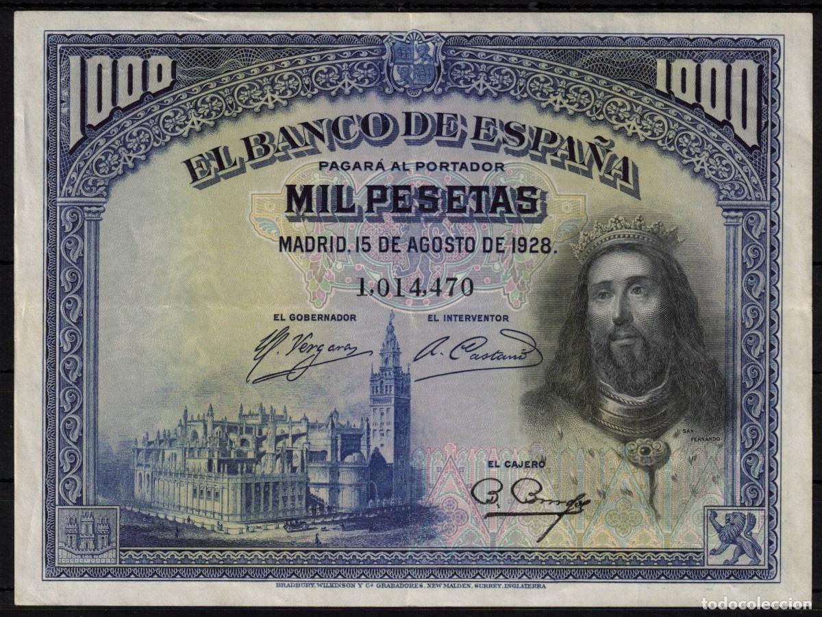 Billetes espa&ntilde;oles: BILLETE ESPA&Ntilde;A 100 PESETAS 1928 SAN FERNANDO - SIN SERIE - EBC-