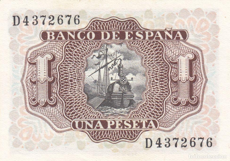 Billetes espa&ntilde;oles: CRBS0056 BILLETE ESPA&Ntilde;A 1 PESETA 1953 SERIE D SIN CIRCULAR