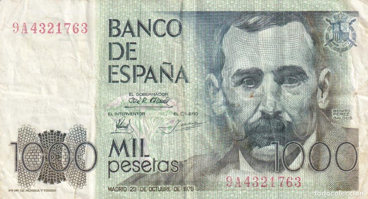 Spanische Banknoten: CRBS1928 BILLETE ESPA&Ntilde;A 1000 PESETAS 1979 SERIE ESPECIAL 9A BC