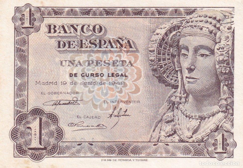 Billetes espa&ntilde;oles: CRBS2011 BILLETE ESPA&Ntilde;A 1 PESETA 1948 SERIE A S/C-