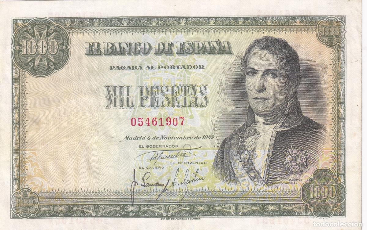 Banconote spagnole: CRBS2675 BILLETE ESPA&Ntilde;A 1000 PESETAS 1949 EBC