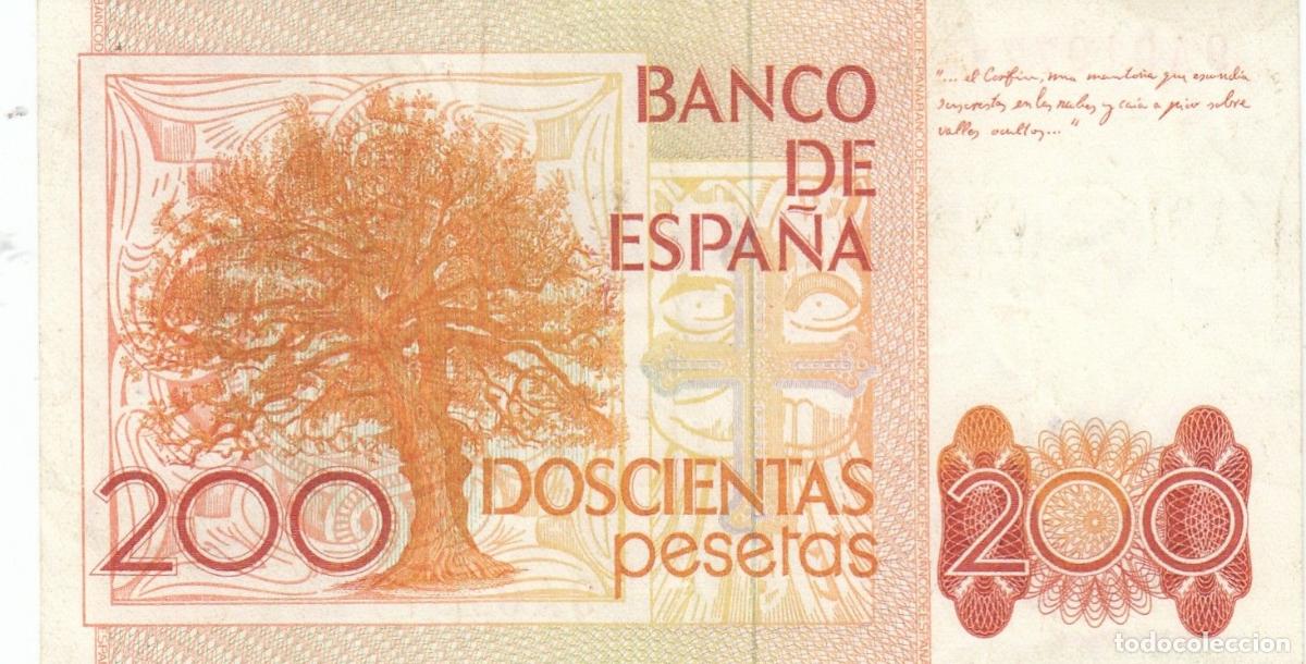 Billetes espa&ntilde;oles: CRBP0048 BILLETE ESPA&Ntilde;A 200 PESETAS 1980 SERIE ESPECIAL 9A MBC