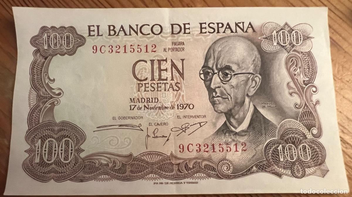 Billetes espa&ntilde;oles: Lote 7 Billetes 100 Pesetas Espa&ntilde;a 1970