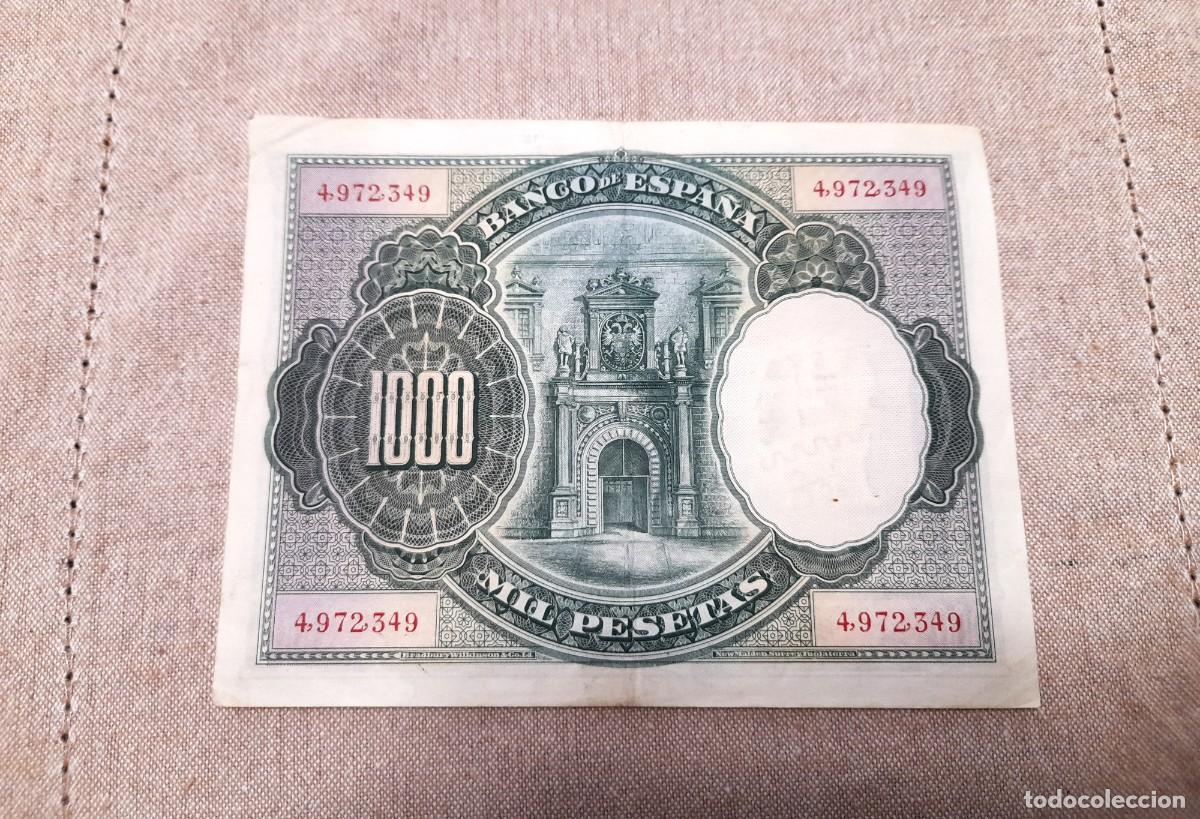 Billetes espa&ntilde;oles: Billete de 1000 Pesetas 1925 - Foto 2