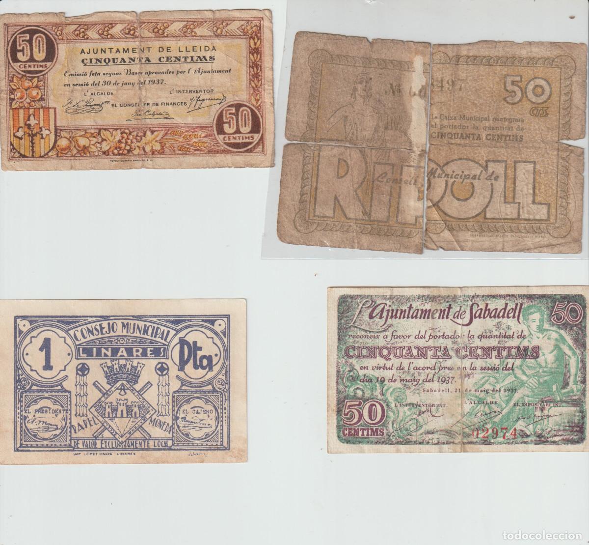 Billetes espa&ntilde;oles: billetes municipales