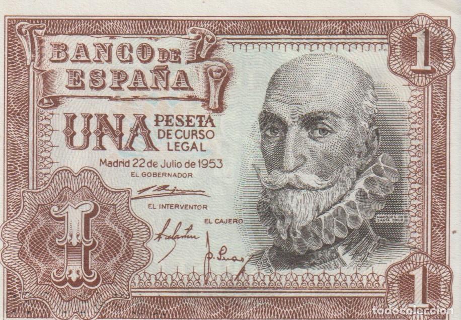 Billetes espa&ntilde;oles: Billetes ESPA&Ntilde;A 1 PTAS 1951