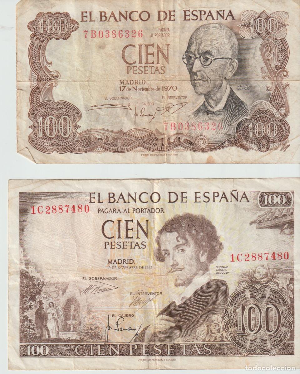 Billetes espa&ntilde;oles: Billetes ESPA&Ntilde;A 100 PTAS