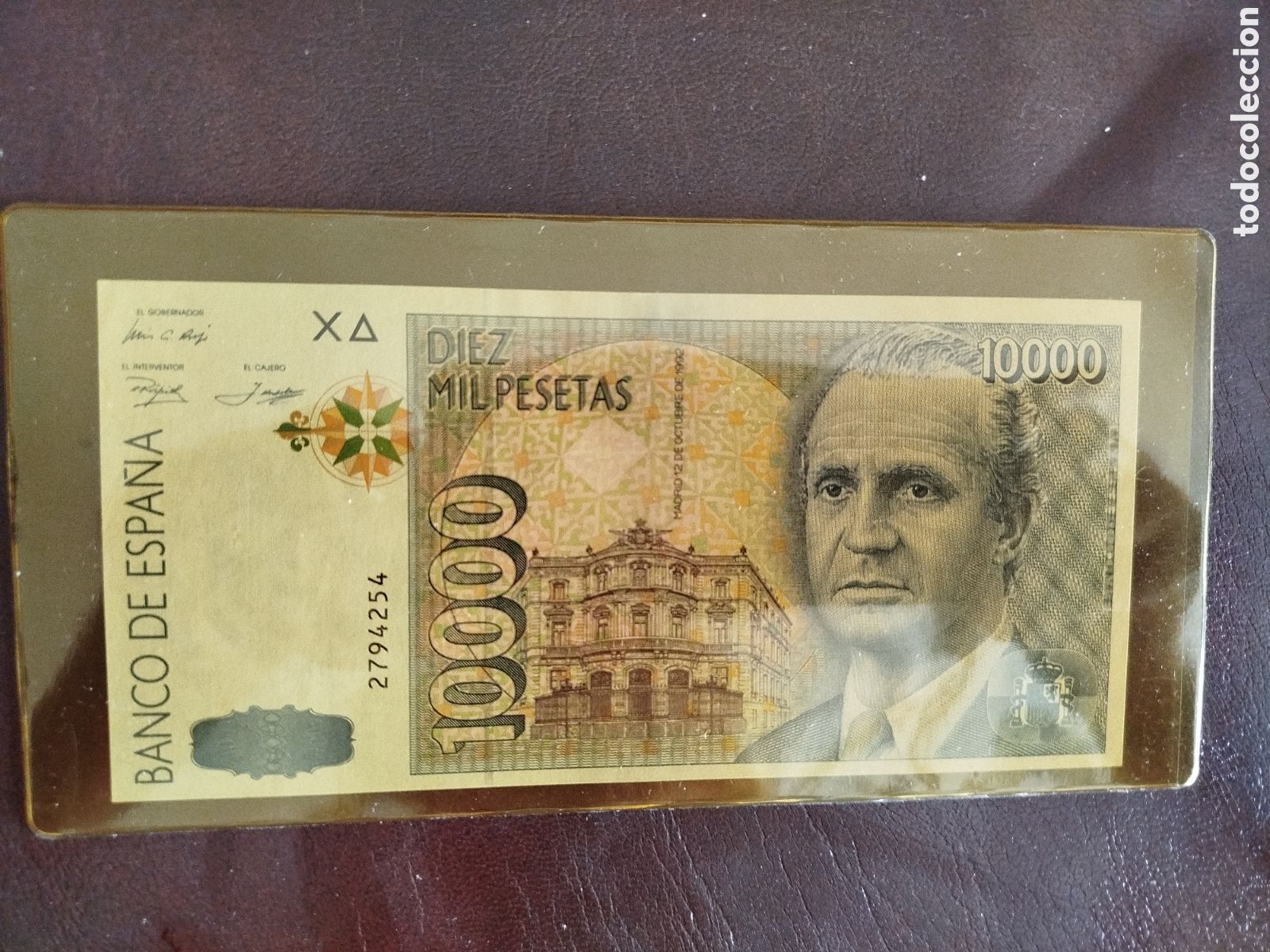 Billetes espa&ntilde;oles: Billete 10.000 Pesetas 1992 Banco de Espa&ntilde;a SC UNC Sin Circular