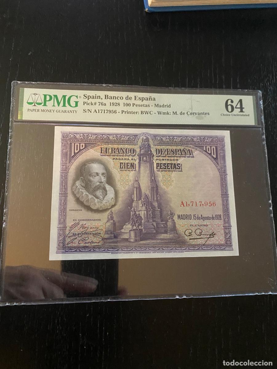 Billetes espa&ntilde;oles: Billete 100 pesetas a&ntilde;o 1928