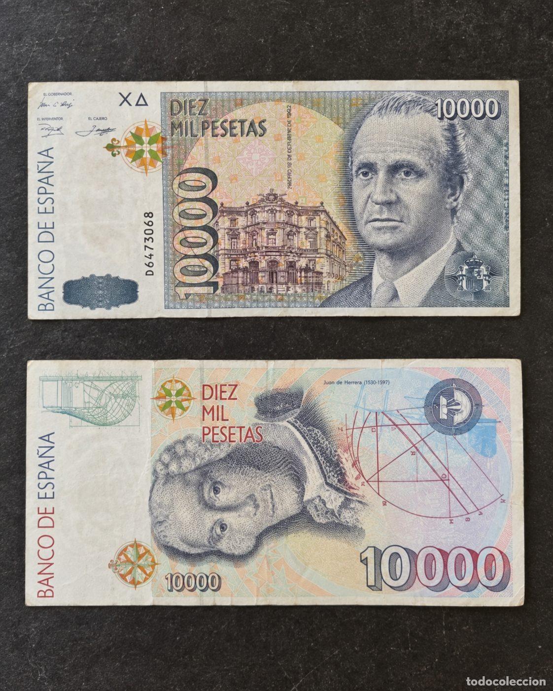 Billetes espa&ntilde;oles: Billete de 10.000 pesetas 1992 Espa&ntilde;a.