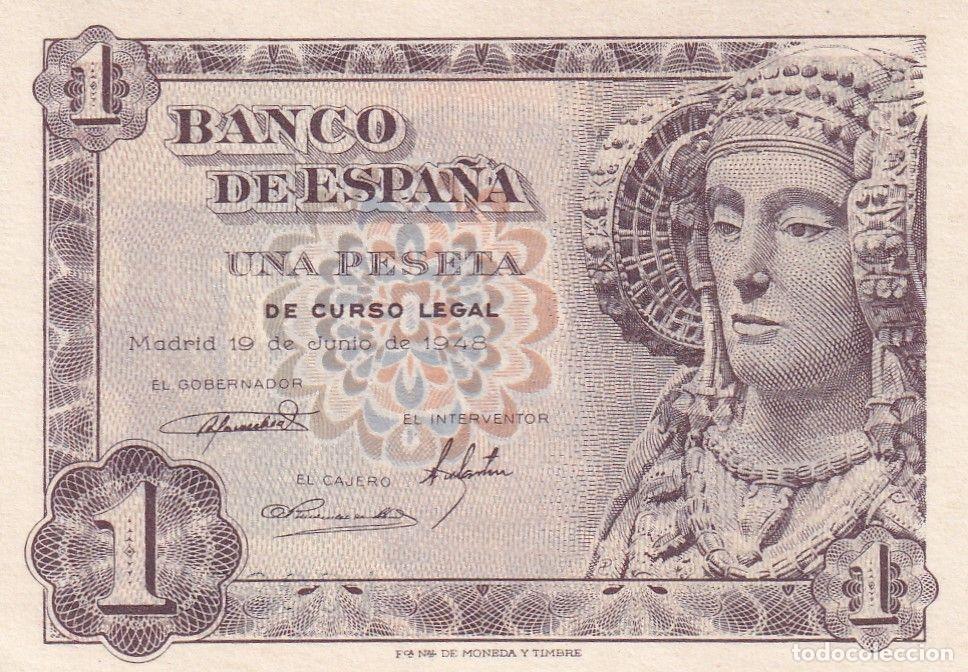Billetes espa&ntilde;oles: CRBS2321 BILLETE ESPA&Ntilde;A 1 PESETA 1948 SERIE A S/C-