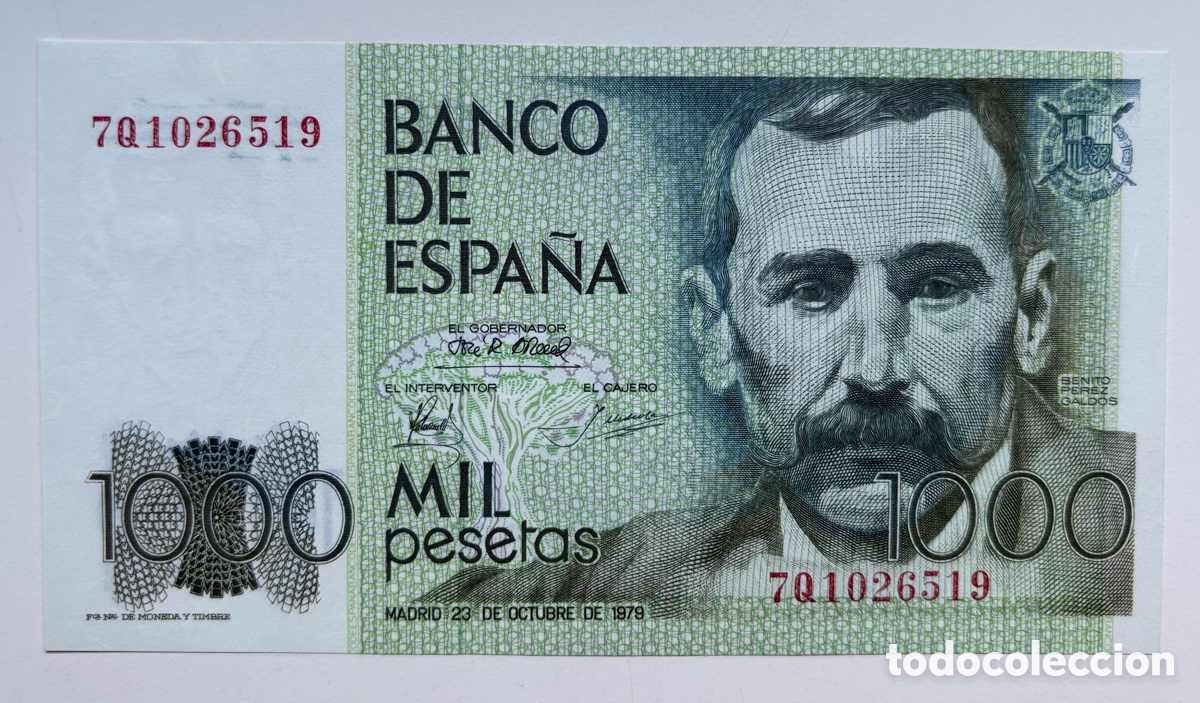 Billetes espa&ntilde;oles: Billete 1000 Pesetas 1979 SC