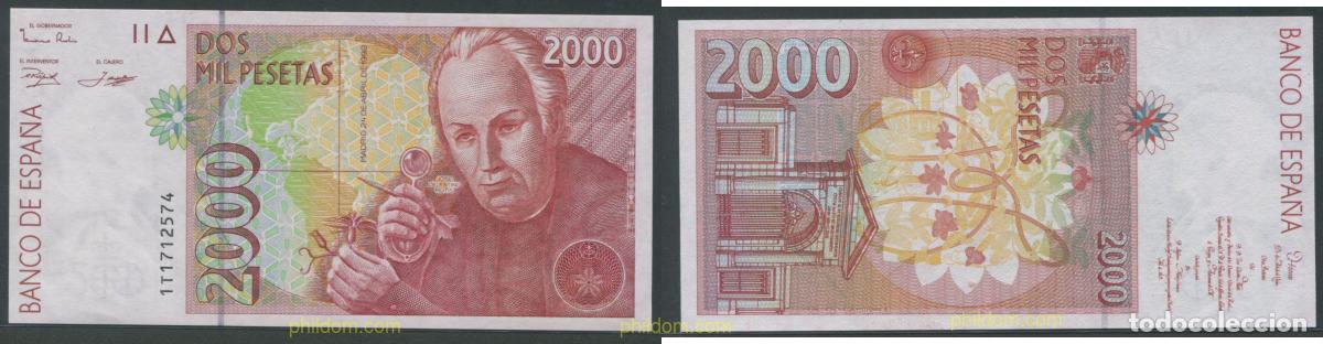 Billetes espa&ntilde;oles: 11309 ESPA&Ntilde;A 1992 2000 Pesetas Estado espa&ntilde;ol 24 de abril de 1992
