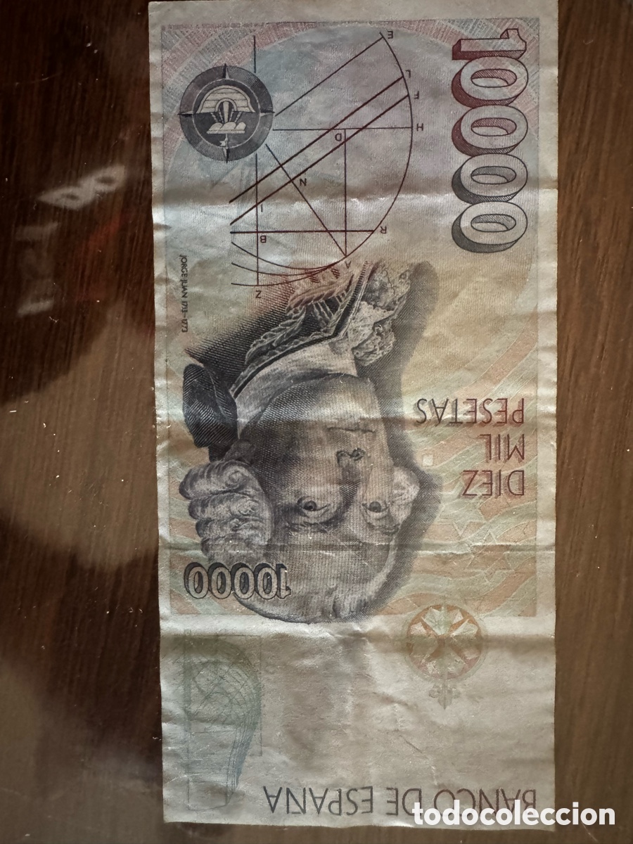 Billetes espa&ntilde;oles: Billete de 10000 ptas. - Foto 5