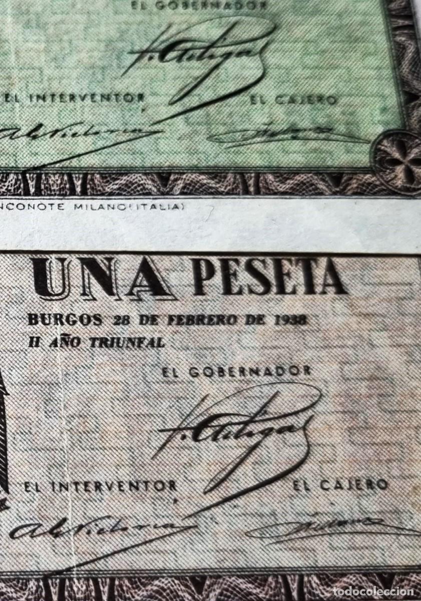Billetes espa&ntilde;oles: &Uacute;LTIMA SERIE G FEBRERO SALMON * EXCELENTE |SOLO ACEPTO PAYPAL| BILLETE 1 PESETA 1938 LEER DESCRIPCIO