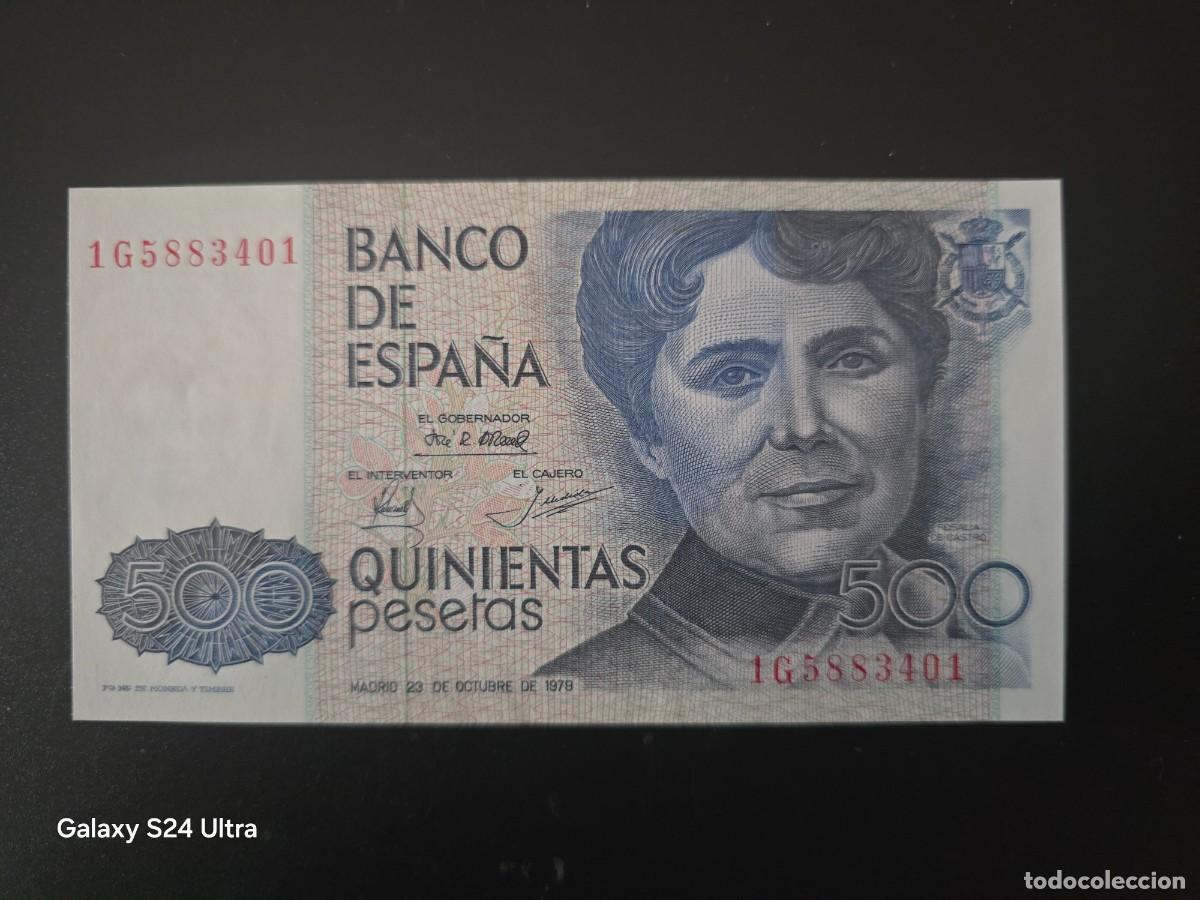 Spanish Banknotes: 500 PESETAS DE 1979..... SERIE 1G ......SIN CIRCULAR...... ES EL DE LAS FOTOS