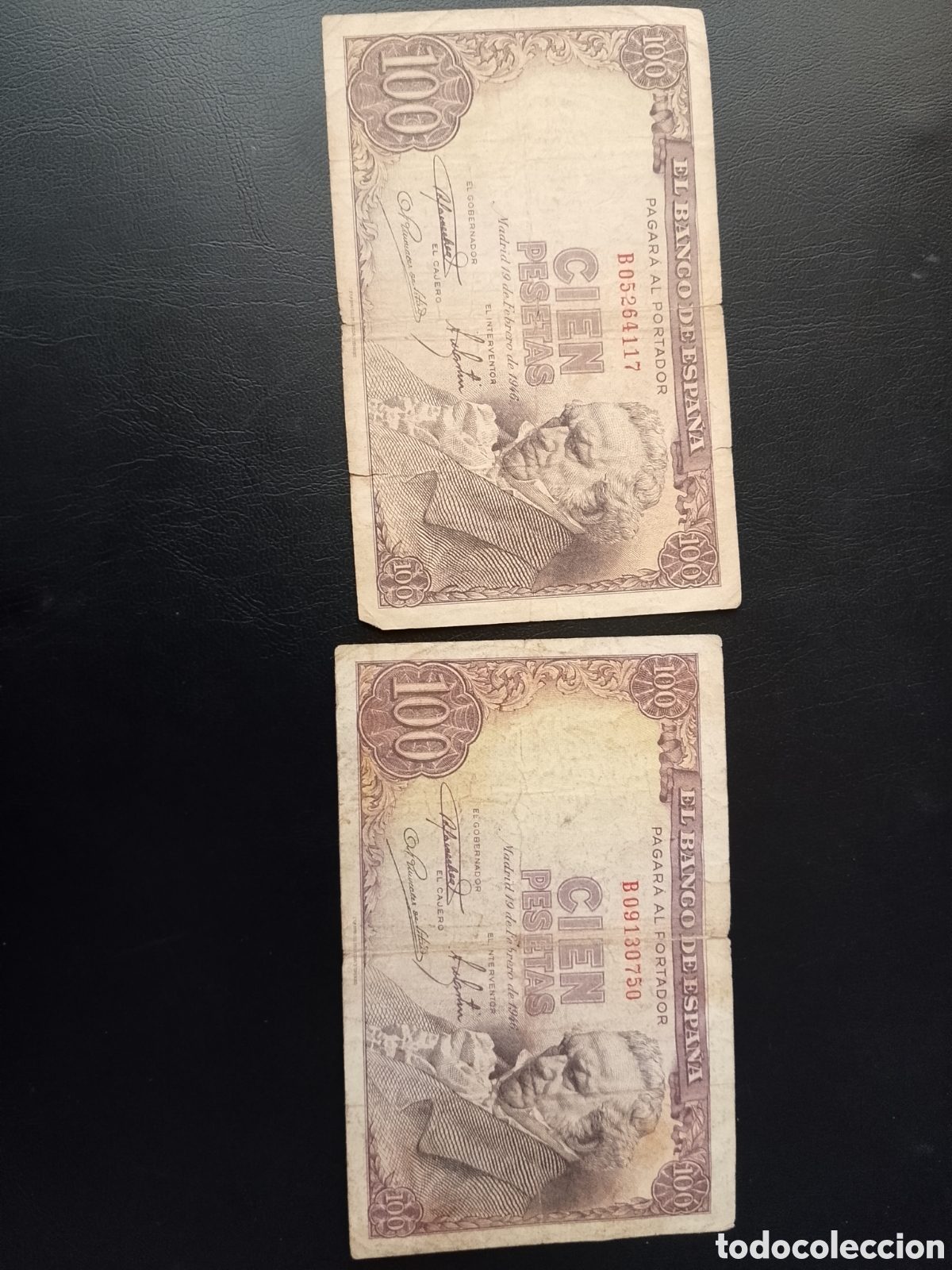Billetes espa&ntilde;oles: Lote de billetes espa&ntilde;oles - Foto 6