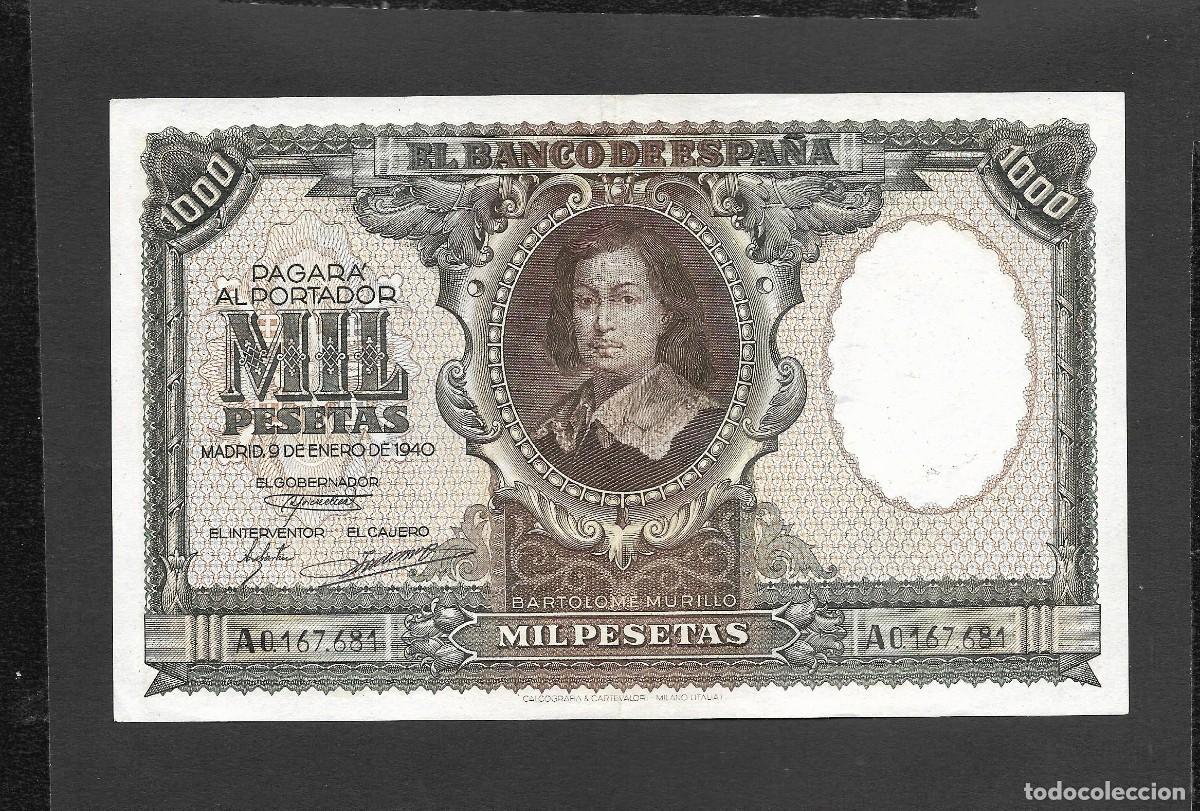 1000 PESETAS 1940 SERIE A EBC