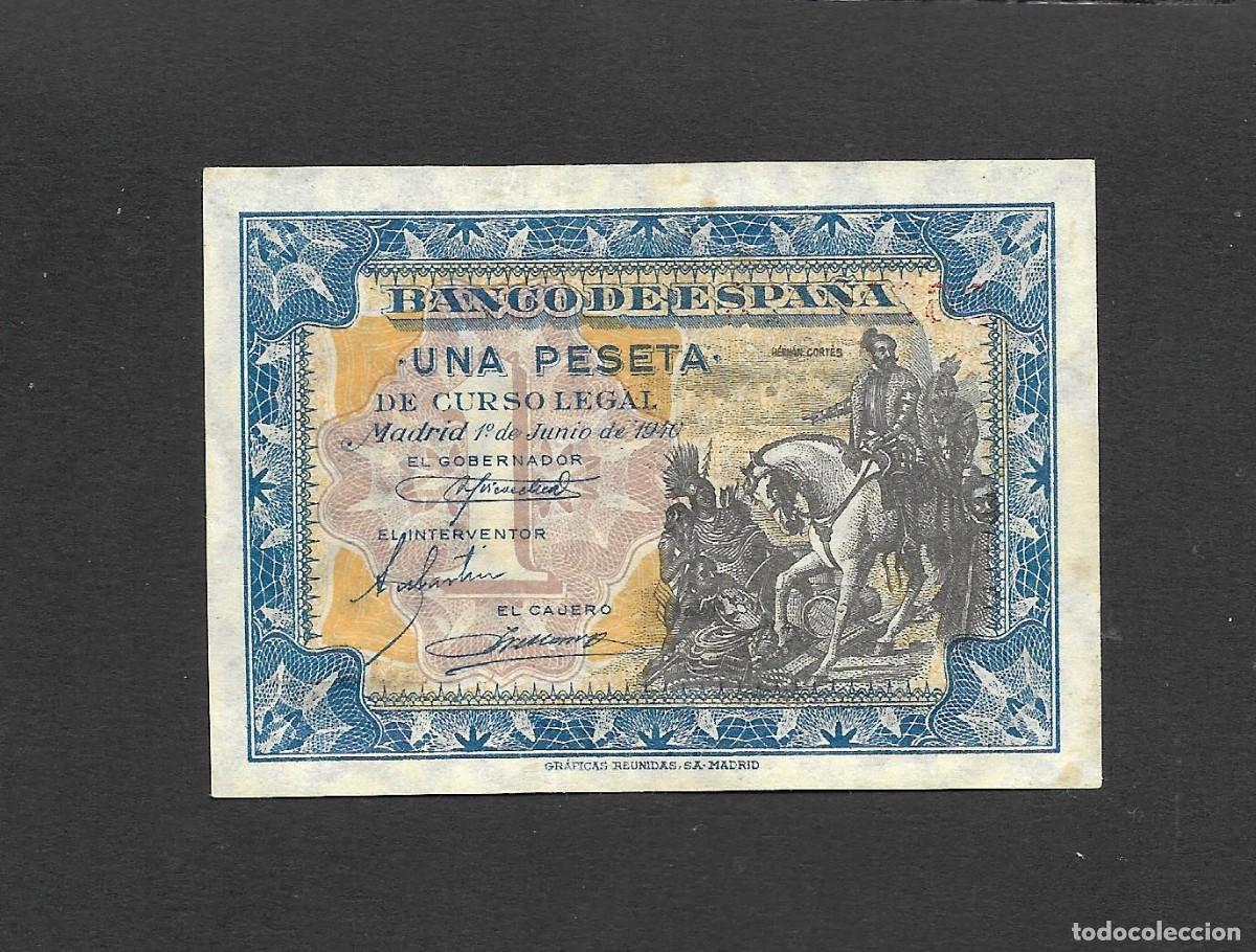 Billetes espa&ntilde;oles: 1 PESETA JUNIO 1940 SERIE C S/C-