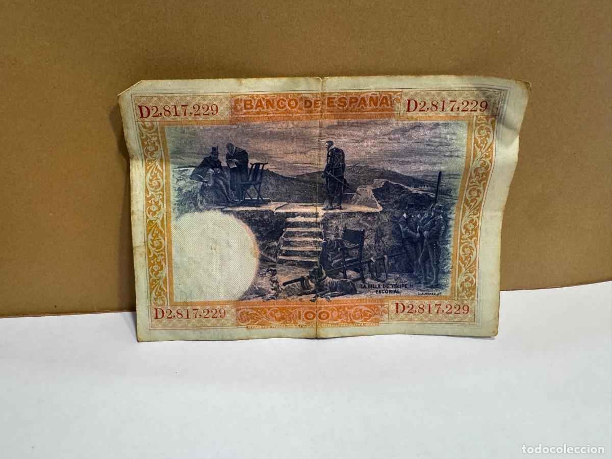 Billetes espa&ntilde;oles: BILLETE ANTIGUO ORIGINAL DE &Eacute;POCA / COMPRA MIN&Iacute;MA 5 &euro; - Foto 2