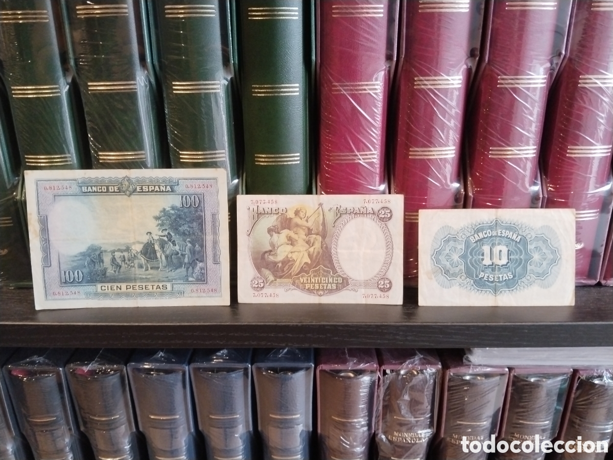 Billetes espa&ntilde;oles: Lote de 3 Billetes Espa&ntilde;oles - Foto 2