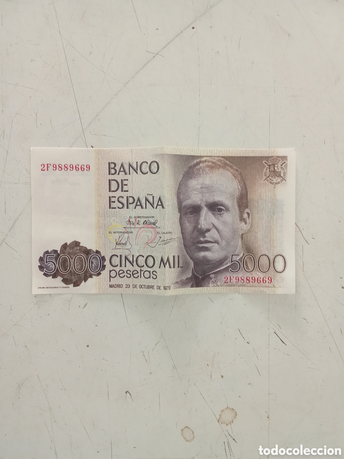 Billetes espa&ntilde;oles: Billete 5000 pesetas 1979